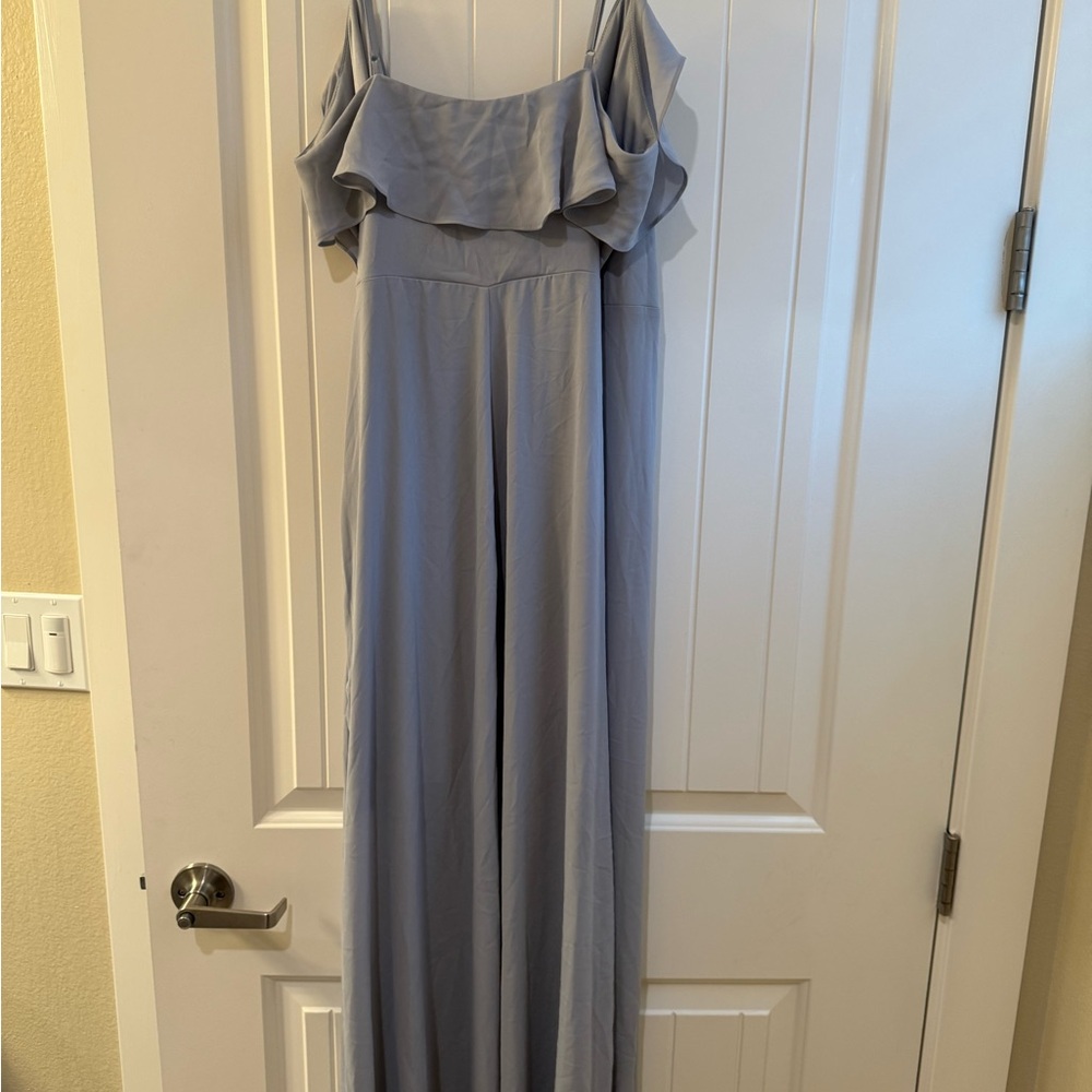 Express Ruffle Maxi Wrap Dress - Picture 3 of 3